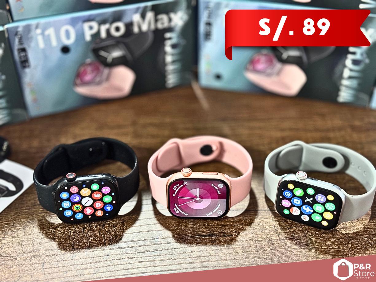 Smartwatch i10 Pro Max: ¡Tecnología, Estilo y Control en tu Muñeca!