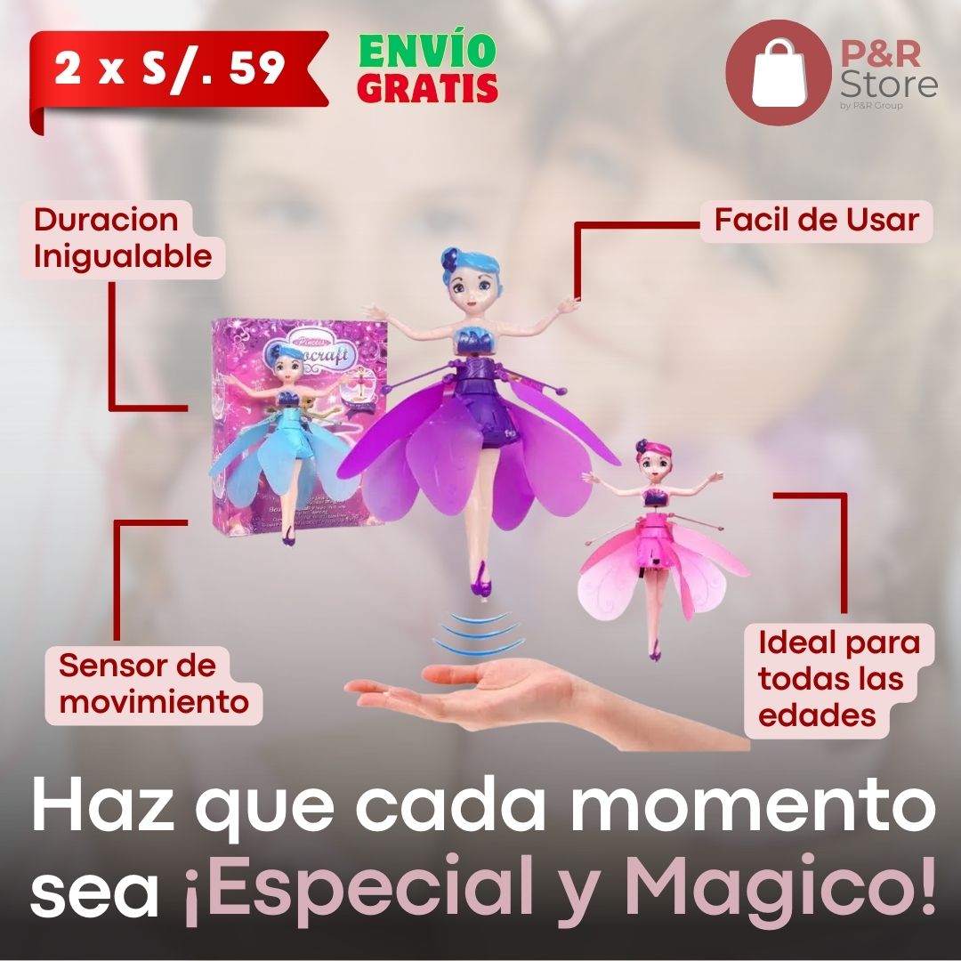 HADA VOLADORA✨🦋 ¡La magia está en tus manos! ✨🦋
