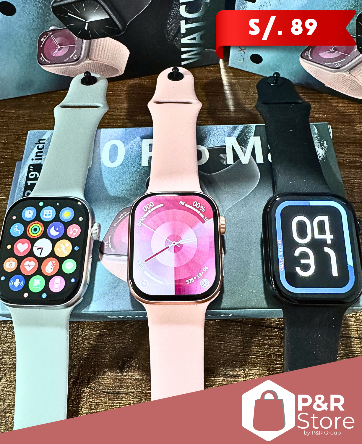 Smartwatch i10 Pro Max: ¡Tecnología, Estilo y Control en tu Muñeca!