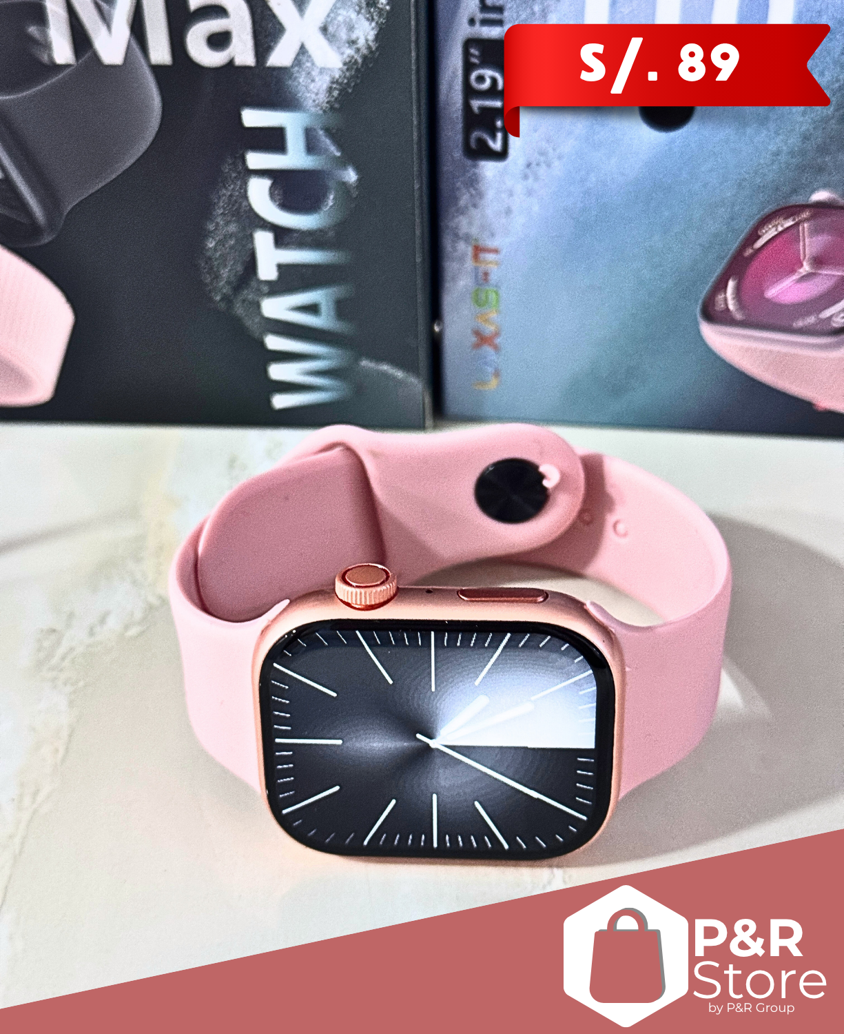 Smartwatch i10 Pro Max: ¡Tecnología, Estilo y Control en tu Muñeca!