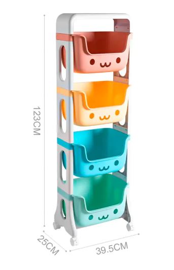 ORGANIZADOR ESTANTE MULTIFUNCIONAL - 4 NIVELES
