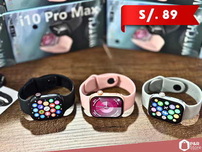 Smartwatch i10 Pro Max: ¡Tecnología, Estilo y Control en tu Muñeca!